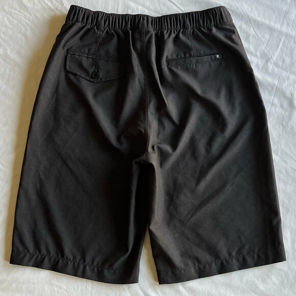 Rip Curl Boys X-Large (16Y) Black Amphibian Hybrid Beach Shorts - Picture 4 of 4